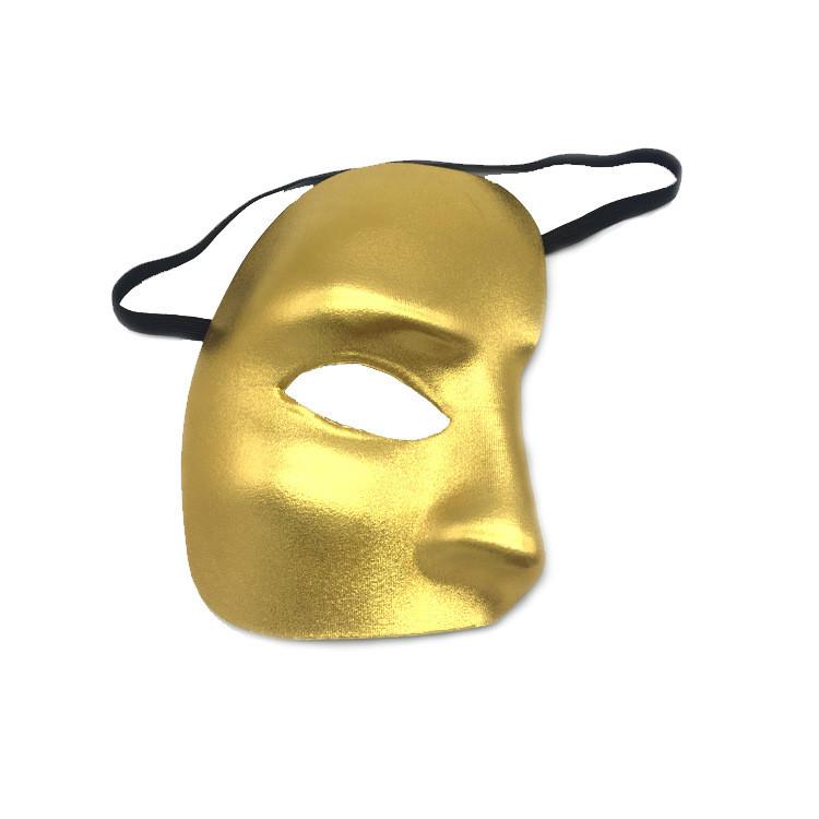 Christmas Party Mask Set With Gold Silver Black Colors For Adults And Kids