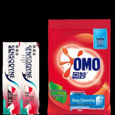 Sensodyne Toothpaste & Omo Laundry Powder Bundle