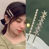 Korean Fashion Flower Opal Pearl Hairpins Gifts Women Girls Hair Clips Pins Barrettes Accessories Hairclip Hairgrips Headdress