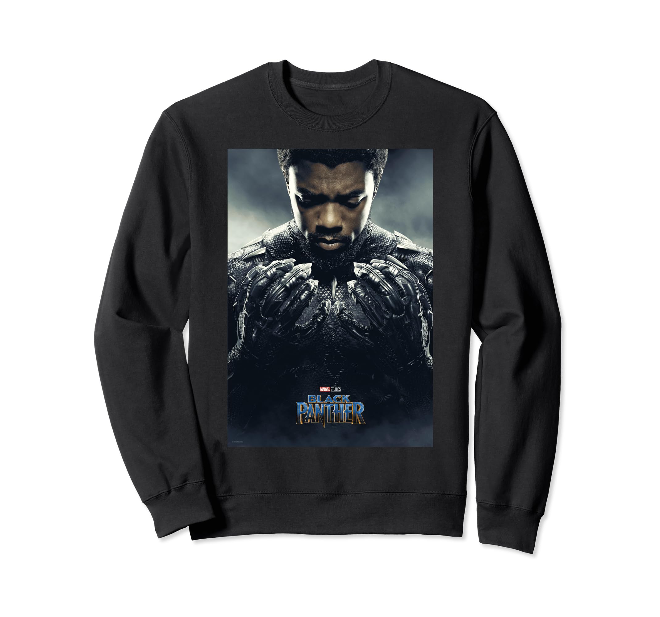 

Marvel Black Panther Avengers T Challa Poster Sweatshirt