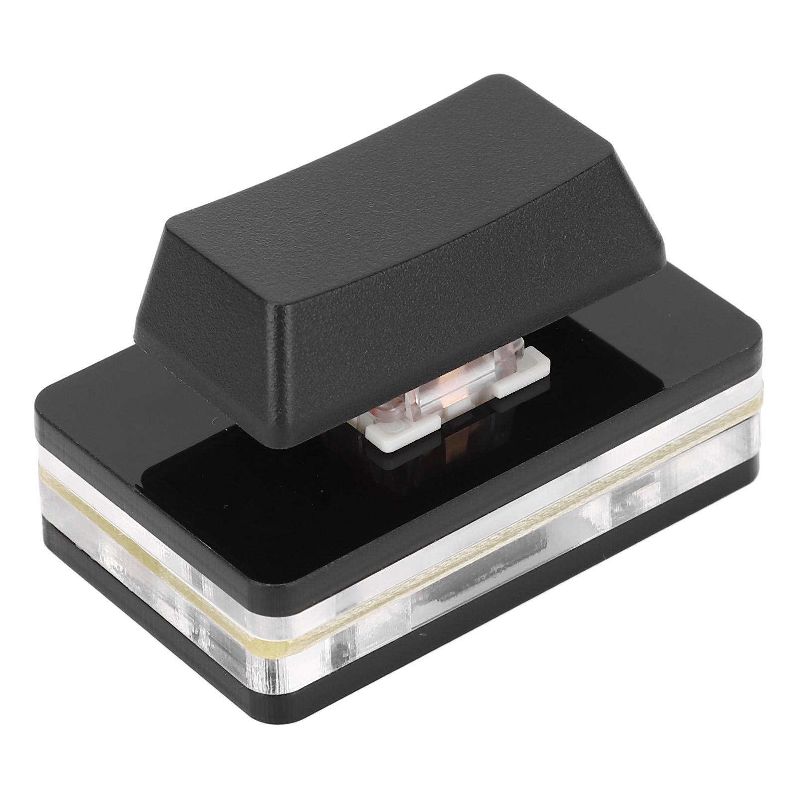 

Программируемая Пользовательская USB Кнопка Одиночный Клавишный Переключатель Клавиатура OSU RGB Механическая Красный Тип Переключателя Type C Проводная чёрный