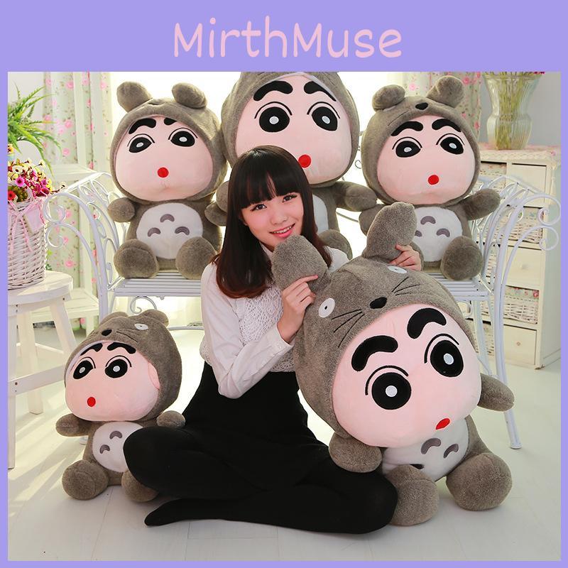 Shin Chan Creyon My Neighbor Totoro Stuffed Animal Cartoon Children Gift Doll