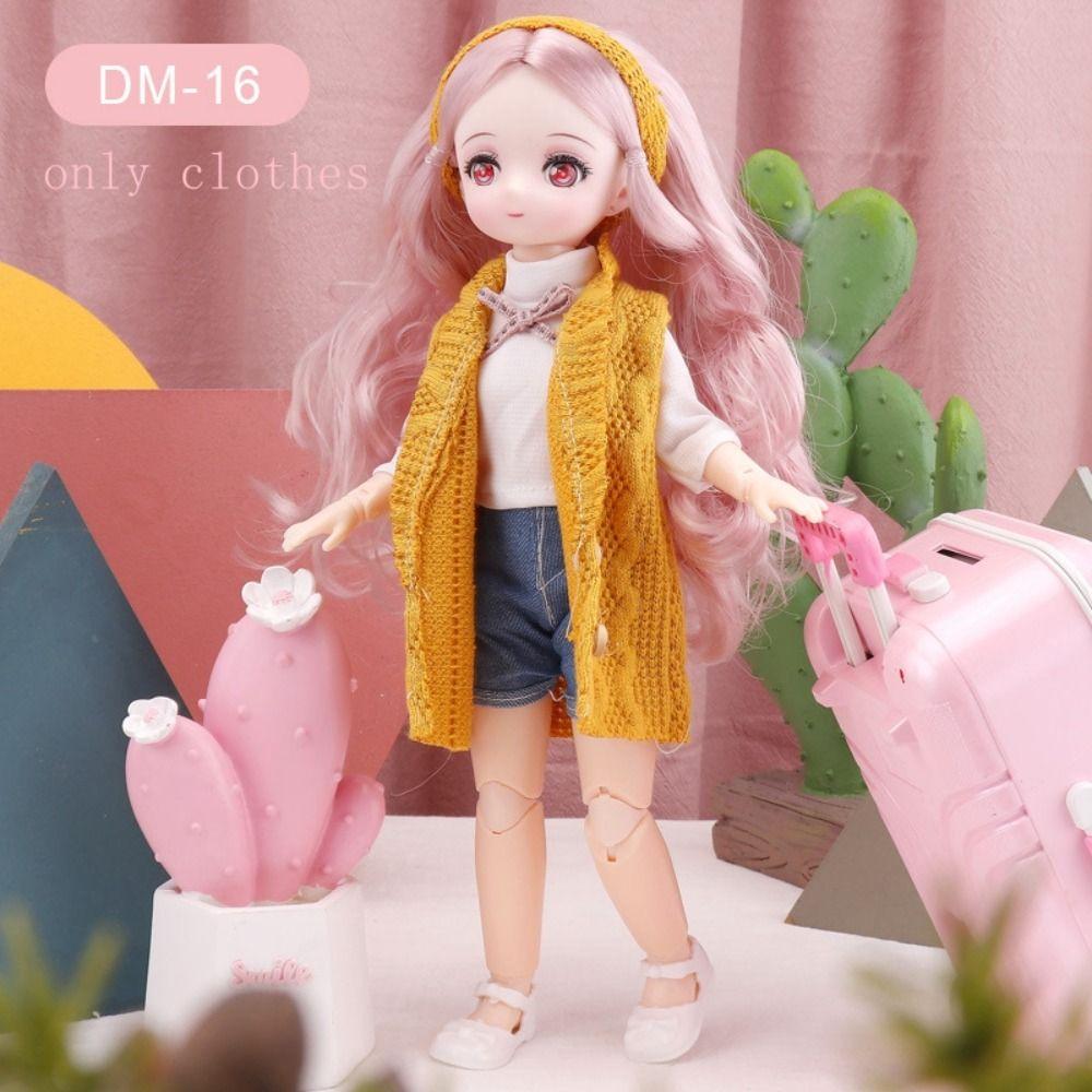 

Skirt 30cm BJD Doll Clothes DIY Toys 11 Inch BJD Dolls Dress 1/6 Bjd Doll Clothes Children Gift DM-16