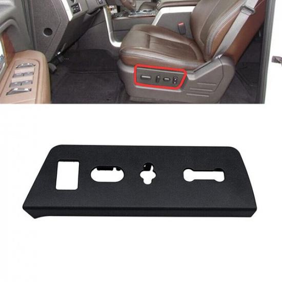 For Ford F-150 F150 2009-2014 Left Side Power Seat Switch Housing Bezel Panel
