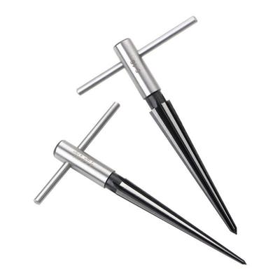 2PCS Metal Tapered Pin Hole Reamer 3-13mm Range+5-16mm Range Guitar Reamer Tool  Guitar Bridge Work