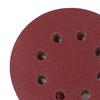 10Pcs 5 Inch 8-Hole Alumina Sanding Pad Sanding Sheet Polishing Sand Paper Sanding Discs Abrasive Polishing Tool For Metal Wood