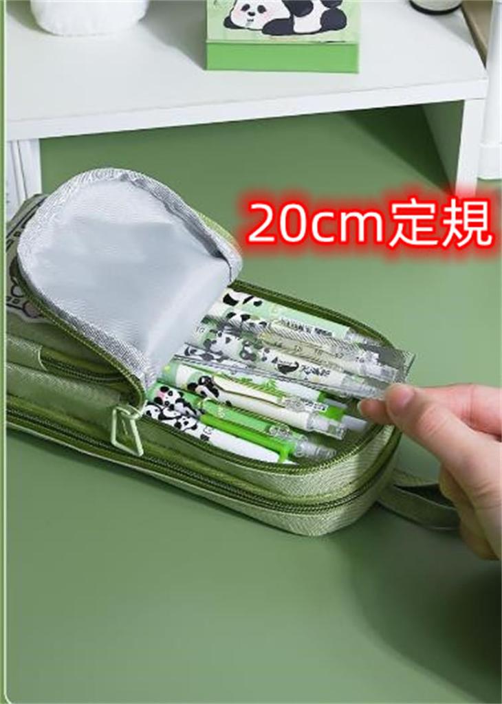 Panda Pencil Cute Pencil Case with Pencil Large Capacity Pen Tool Pen Stationery Stationery Stationery Small Item Pencil Storage Large For Junior High