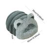 Plush Cat Bed Comfortable Kitten Kitty Shelter for Small Animal Pet Supplies