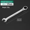 Ratchet Dual-Ended Wrench Set with Flower Opening for Labor-Saving Quick Fastening - Automatic Repair Tool