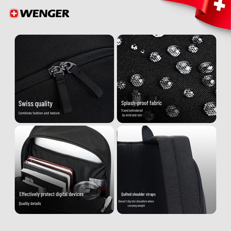 WENGER 14-Zoll Business & Pendler Laptop-Rucksack