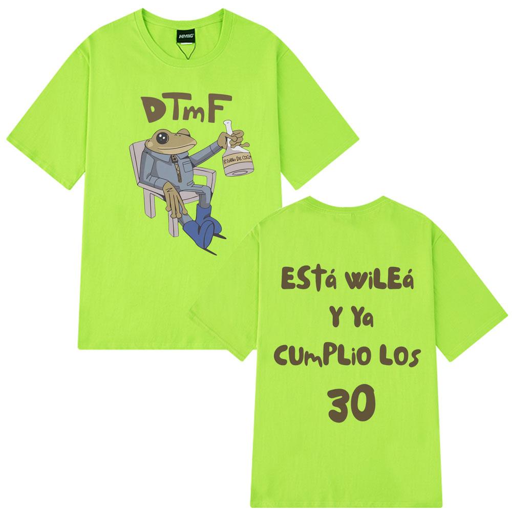 Esta Wilea Personalized Bad Bunny Dtmf New Album T Shirt Unisex Unisex Fashion Clothing Summer Cotton Casual Tshirts Streetwear Top