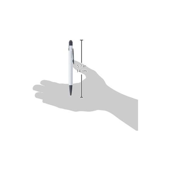 [Touch Pen] Jet Stream 0.7mm Ball Single Color Ballpoint Pen & Touch Pen [Silver]
