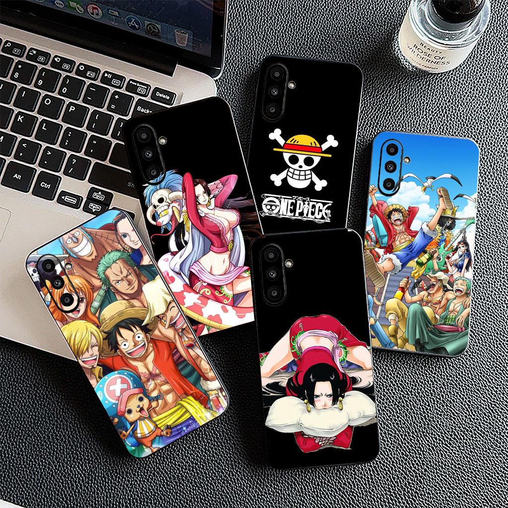 Cover for Samsung Galaxy S25 S24 S23 FE Plus Ultra S7 Edge A16 A15 5G s25+ Phone Case Boa Hancock One Luffy Piece Roronoa Zoro