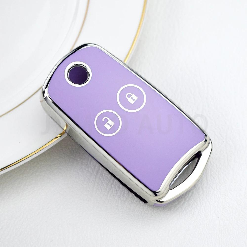 2 3 Buttons Car Key Case Flip Remote Control Fobs Protector Cover Skin For Honda Acura Accord Cr-V Civic Jazz Cr-Z 2011 2012