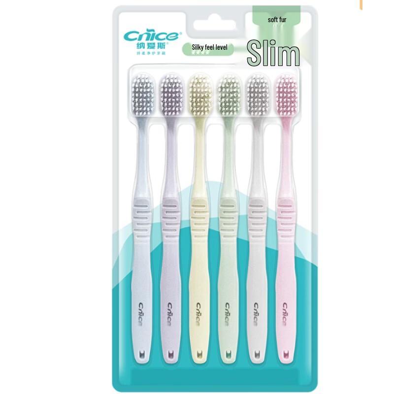 

Nice Adult Soft Bristle Toothbrush Value Pack