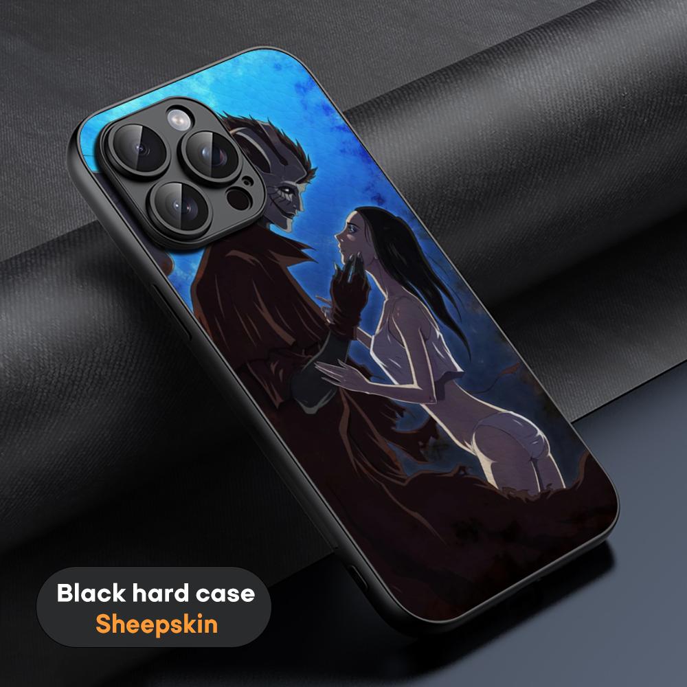 

Ergo Proxy Y2K girl japan anime Phone Case For iPhone 16 15 14 13 12 11 Plus Pro Max Limited Black hard case Sheepskin iPhone 16