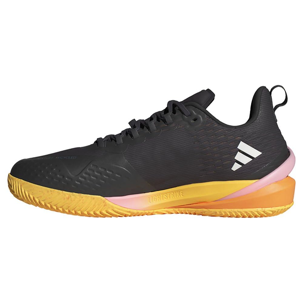 Adidas Adizero Cybersonic Tennis Shoes LRI64 Aurora Size Cm Black/Zero Metallic/Spark (IF0437) 26.0