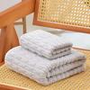 Soft Bamboo Coral Fleece Bath Towel - Thick, Absorbent, and Skin-Friendly