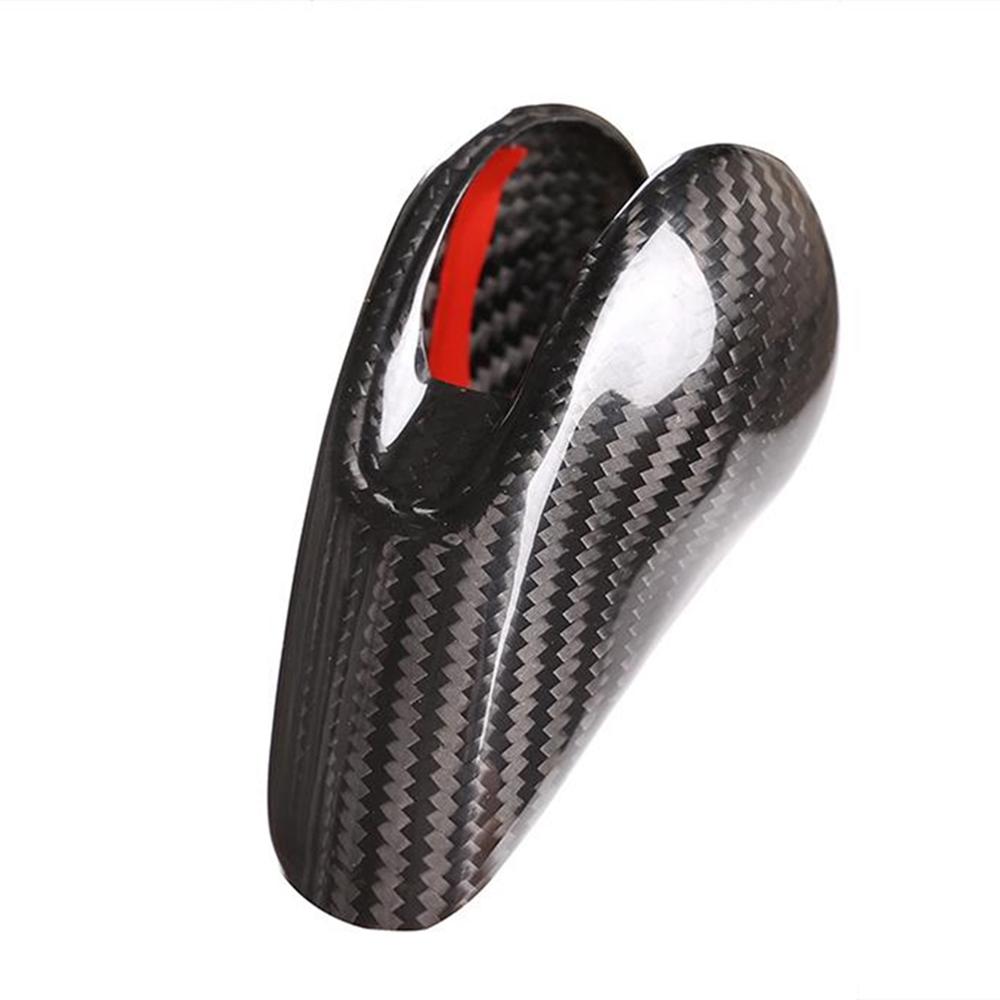 

For Porsche MACAN 718 911 Panamera S GTS Boxster Cnyenne Gear Shift Head Knob Cover Trim Real Carbon Fiber Grab Collar Shell чёрный