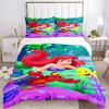 Underwater Mermaid Adventure Print 3Pcs Bedding Setduvet Cover With 2 Bedropillowcase Home Birthday Gift