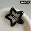 10Pcs Winter Plush Y2K Star Bb Hair Clips For Women Hairpins Cute Fluffy Side Bangs Clips Fashion Headdress Hair Accessories