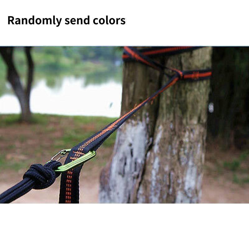 

High Strap Hammock Strength Polyester Outdoor Camping Multi Durable Tool Home 19 Nœuds