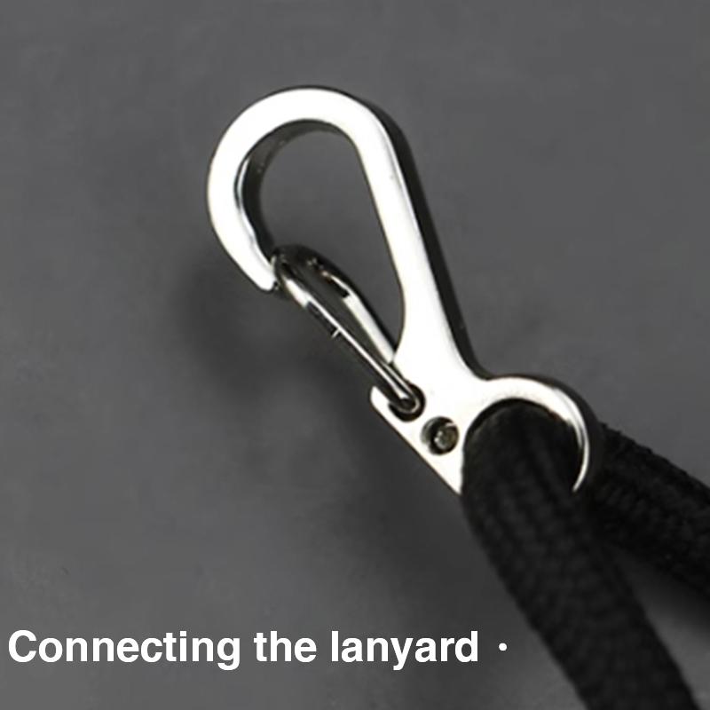 Mini Buckle Classic And Simple Mini Spring Buckle Quick Hanging Keychain Keyring Edc Equipment