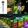 Luz de Jardim LED com Energia Solar e Design à Prova d'Água para Decoração Externa