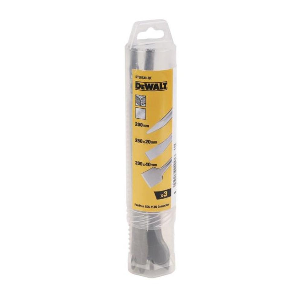 Dewalt SDS Plus Chisel (Pack of 3)