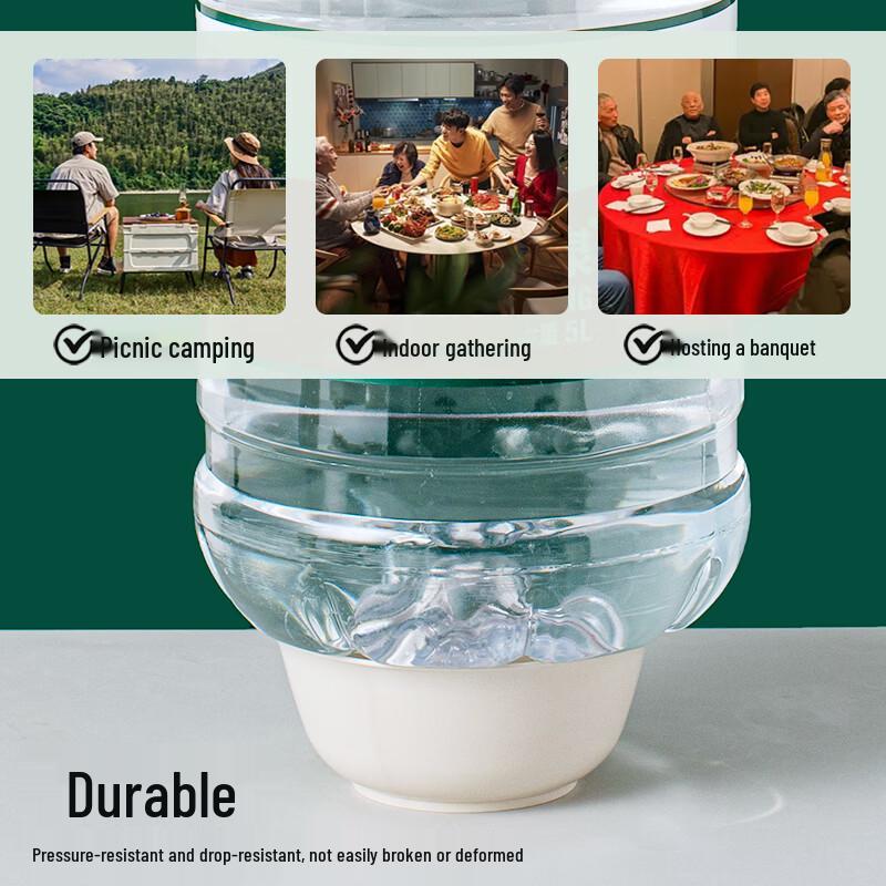 Disposable Rice Husk Tableware Set