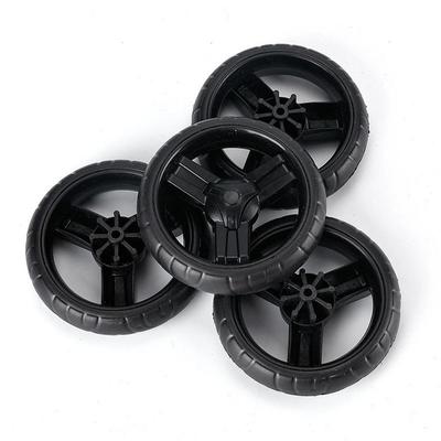 2Pcs Wheelchair Caster Travelling Trolley Caster Anti Slip Shopping Cart Wheels Luggage Tire Wheel Replacement Home Hardware