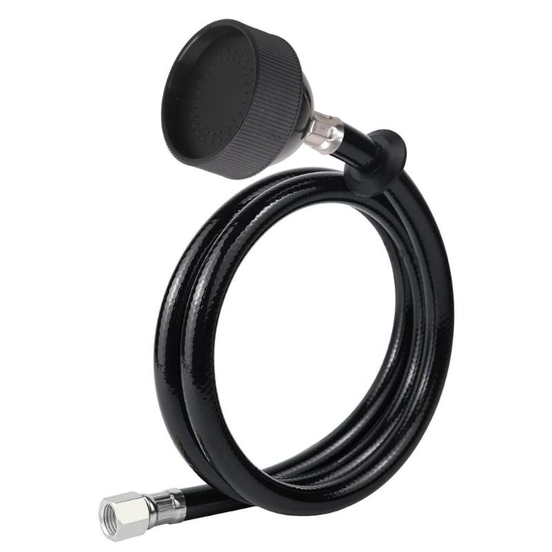 

Salon Sprays Head Attachment Shampoo Bowl Sink Hose with Sprayer for Shampoo Bowl Faucet Vacuum Breaker 1/4inch Thread 1