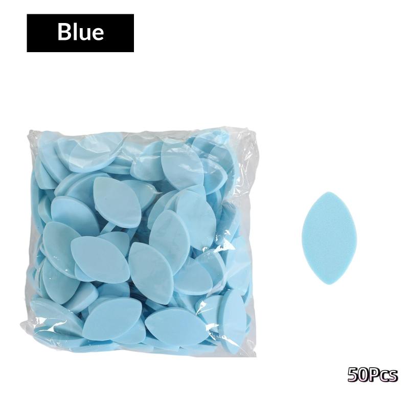 20/50Pcs Soft Sponge False Eyelash Pads Colorful Reusable Makeup Puffs Lash Map Chart Wispy Lashes For Beginner Training