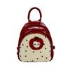 Red Polka Dot Cat Backpack Bag Women's New Spring and Summer High-end Niche Design College Wind Backpack
