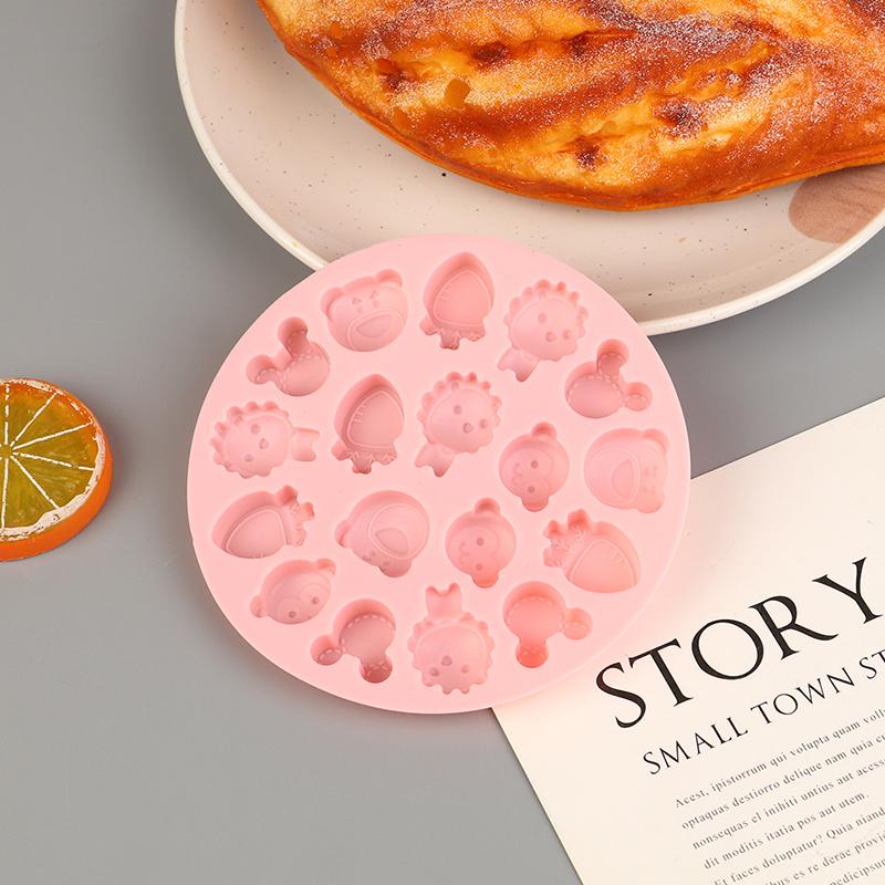 Silicone Mini Fruit Donut Maker Diy Baking Dessert Pastry Cookie Kitchen Tool