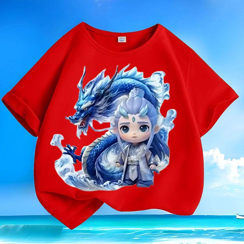 Cute Tops for Children, Summer Casual Tops for Boys and Girls