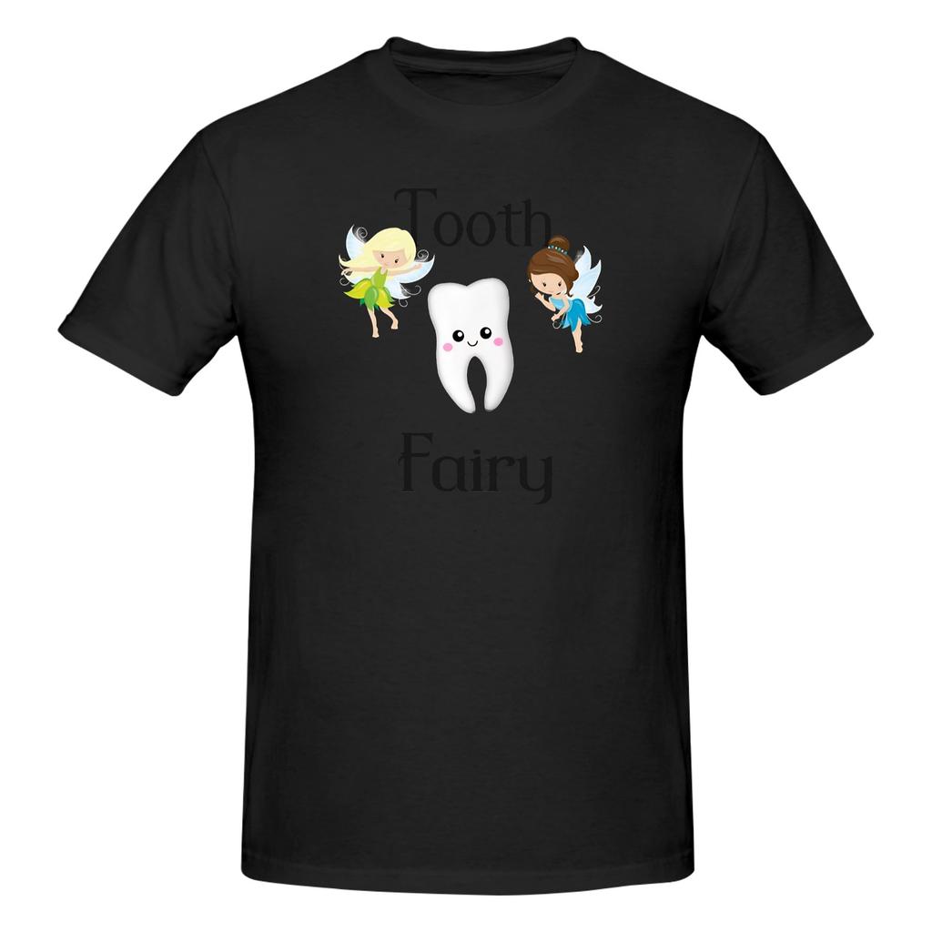 Piece Milk Tooth Angel Novelty Graphic Cotton TShirt Tooth Fairy Tees Tops For Unisex
