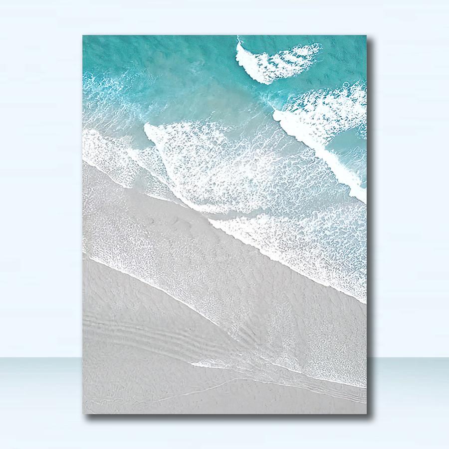 

Скандинавские украшения, песчаный пляж, автобус, принт, настенное искусство, холст, картина, лодка, океанские волны, картина, природа, скандинавский