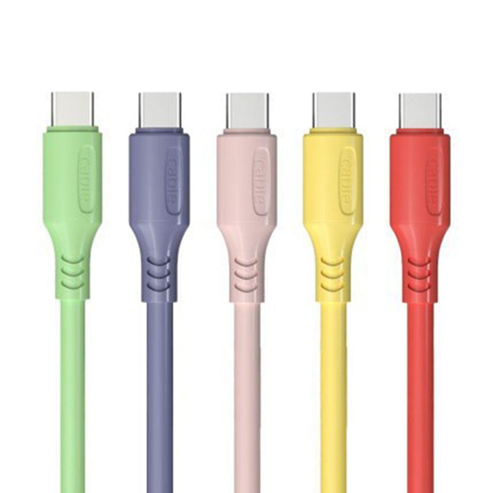 

Line USB C 5A Type C Cable Fast Charging Cable Liquid Silicone Cable USB-C Charger Wire Data Cord