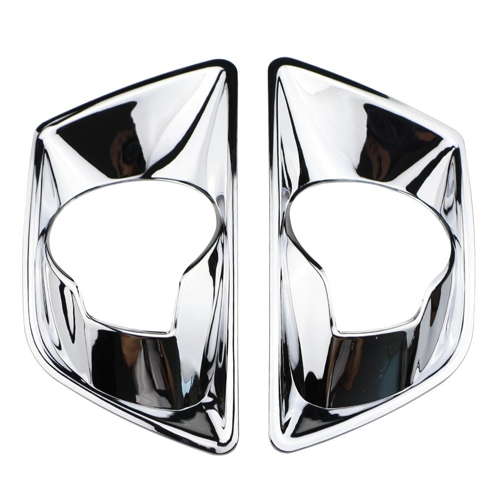 For Ford Ecosport 2013 - 2017 Front Fog Light Cover 2Pcs Fog Lamp Decoration Trim Sticker Auto Styling Accessories