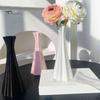Elegant Table Centerpiece for Dining Room Modern Minimalist Vase, 3D Printed Bud Botanical Vase Artificial Plants Centerpiece, Artistic Contemporary