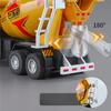 1/40 Diecast Alloy Electric Mixer Car Model Metal Heavy Cement Mixe Truck Vehicles Car Model Sound and Light Childrens Toys Gift