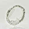 SEIKO 4P Diamond Shell Ladies Watch Silver 573019 [New Battery] 1N01-0HE0