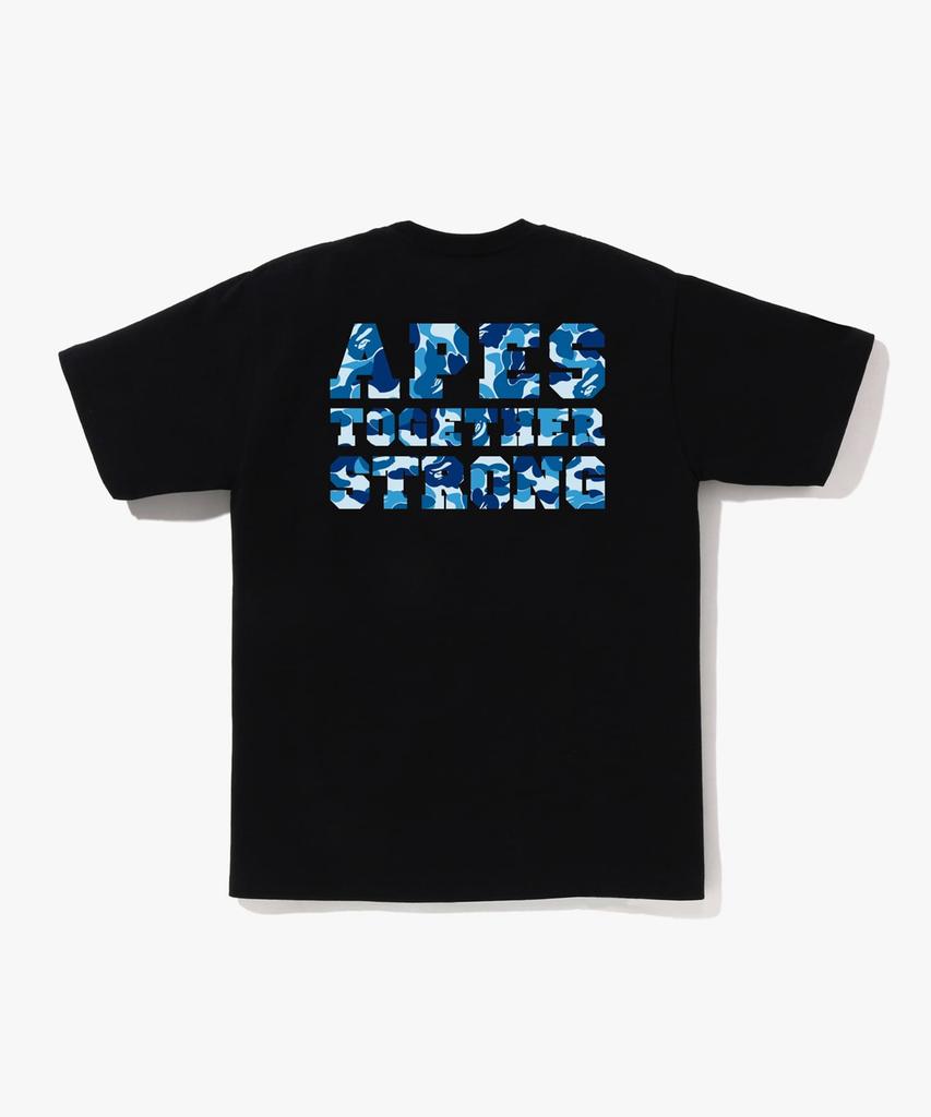 Beipeu Abc Camo College Ats T-Shirt (M) Black/Blue