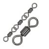10PCS Гнучке обертання для риболовлі Rolling Swivel 8-Shape Rolling Rolling Connector Flying Fishing