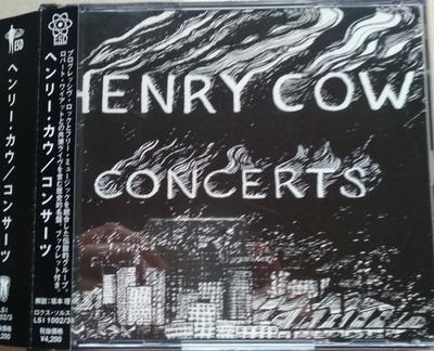 CD HENRY COW - Koncerty LSI10023 LOCUS SOLUS 1995 Japonia Rock Używany