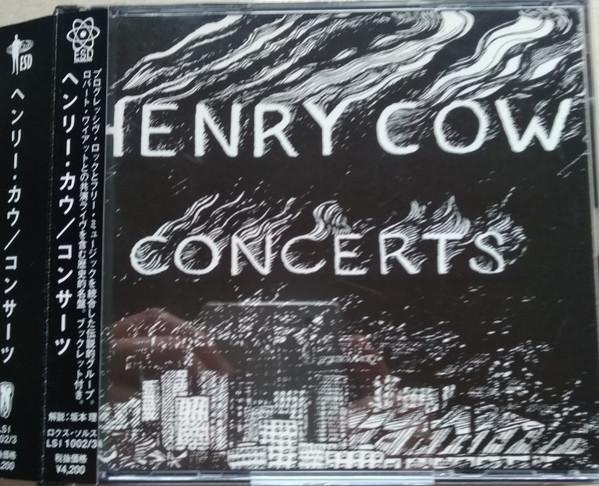 

CD HENRY COW - Concerts LSI10023 LOCUS SOLUS 1995 Japan Rock Used