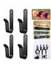 2/4 Pcs Snowboard Wall Rack Snowboard Display Wall Mount Horizontal Snowboard Wall Rack Home and Garage SKi Board Storage