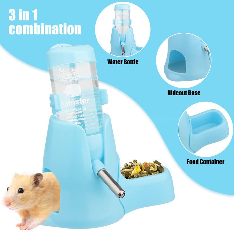 Classic Hamster Water Bottle Small Animal Accessories Automatic Feeding Device Food Container 3 Styles 1 Pc Pet Drinking Bottles