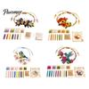 Bead Embroidery Craft Set DIY Beaded Bracelet Making Kit, Beginner-Friendly Animal Unique Jewelry Crafting Beadwork for Adults, Lovers Creative
